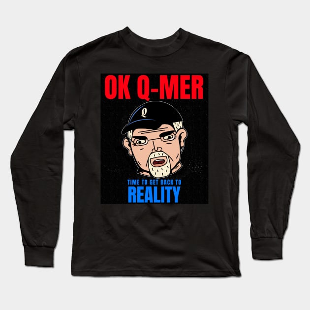 Ok Q-Mer Long Sleeve T-Shirt by TJWDraws